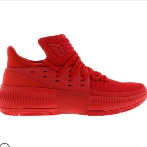 damian lillard shoes red